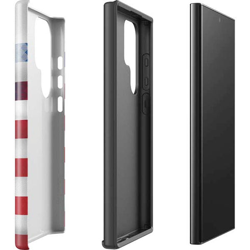 USA Soccer Flag Galaxy S25 Ultra Impact Case